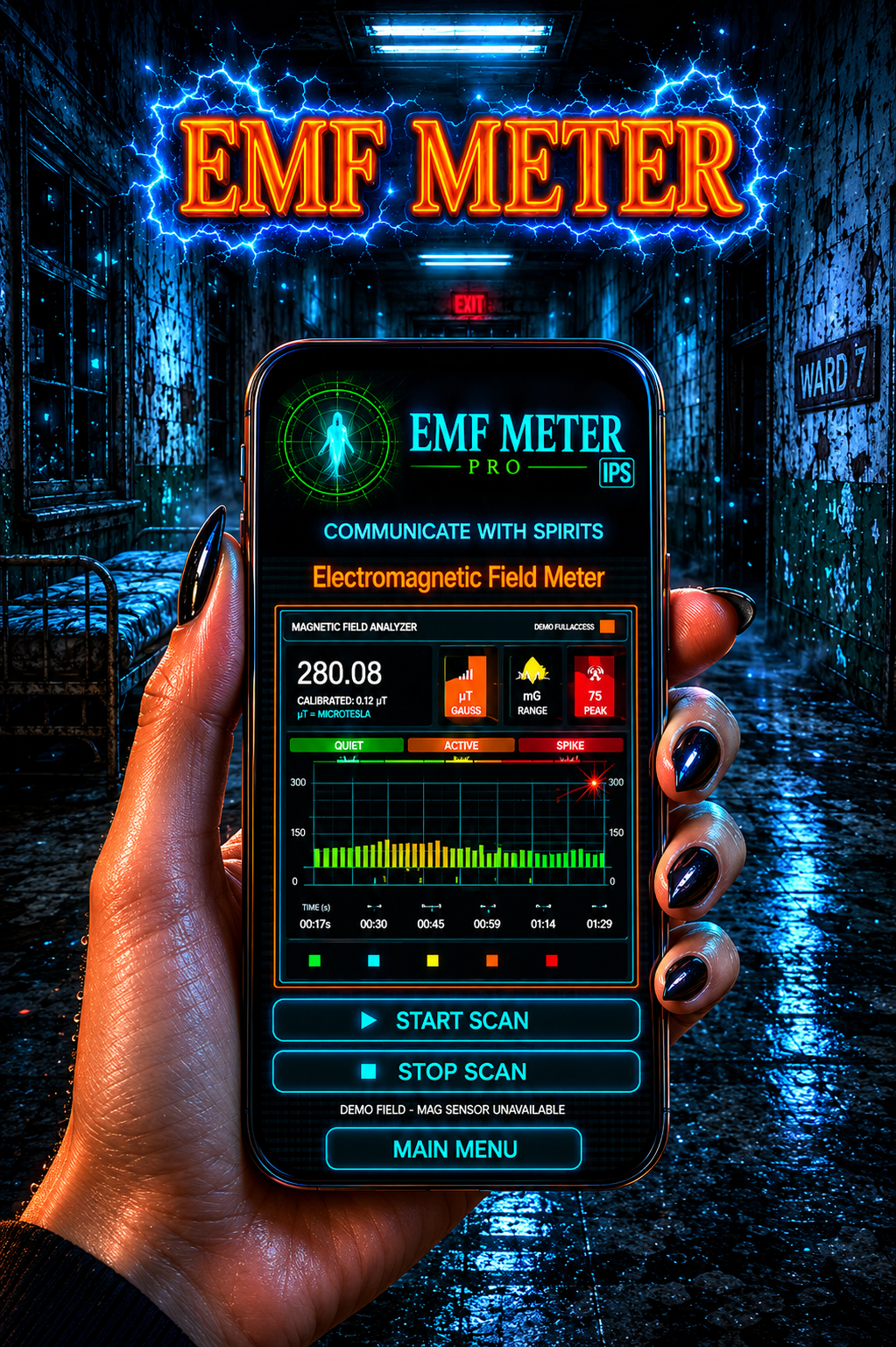 EMF Meter screenshot